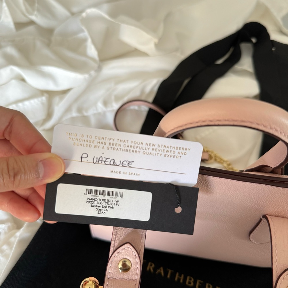 🚫SOLD🚫 Strathberry Nano Tote - Soft Pink - Picture 7 of 7